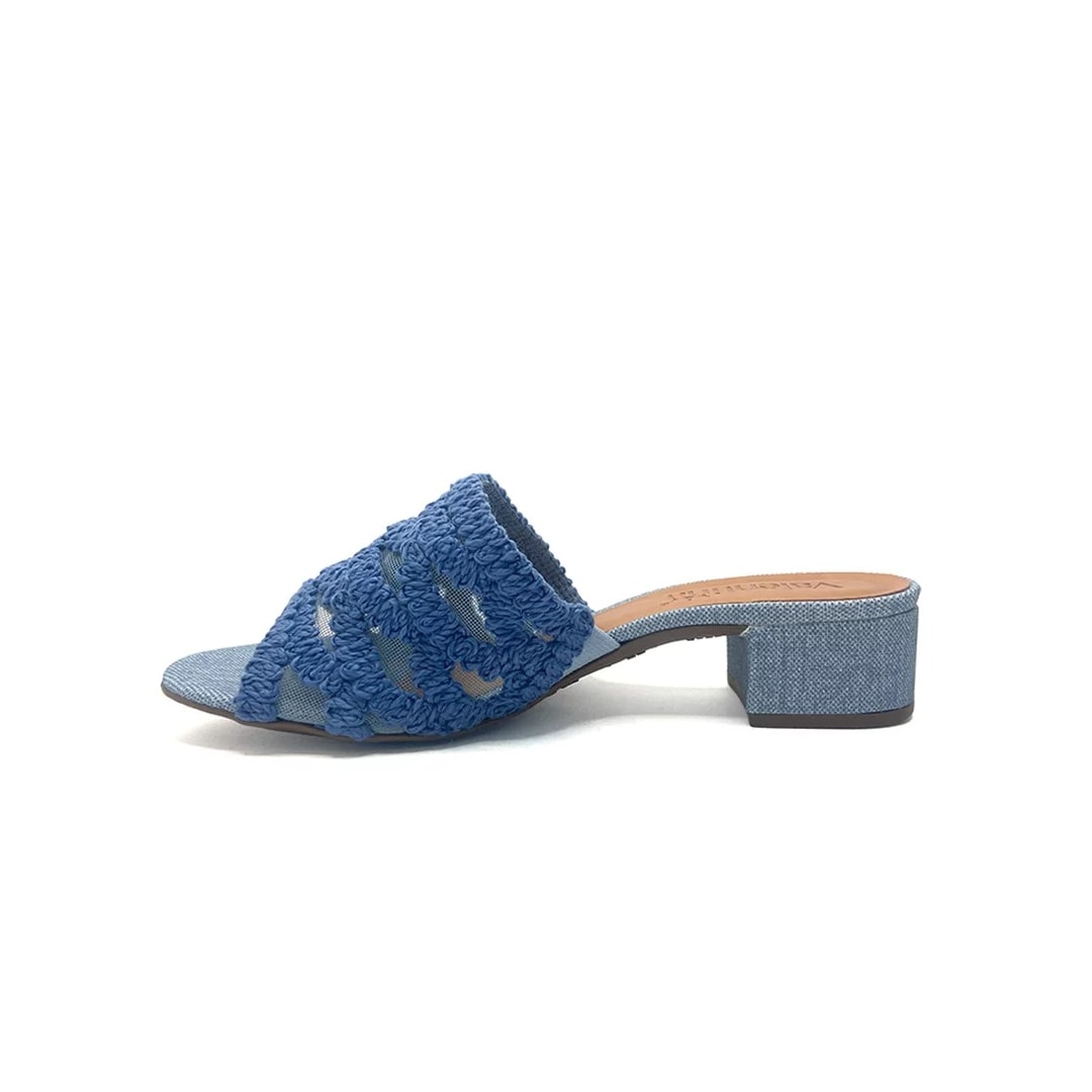 Tamanco Valentina Salto Bloco 453086 Jeans