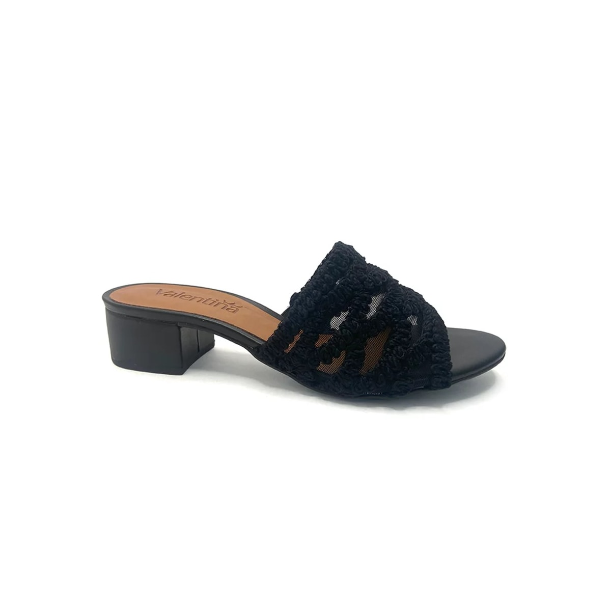 Tamanco Valentina Salto Bloco 453086 Preto Tamanco Valentina Salto Bloco 453086 Preto