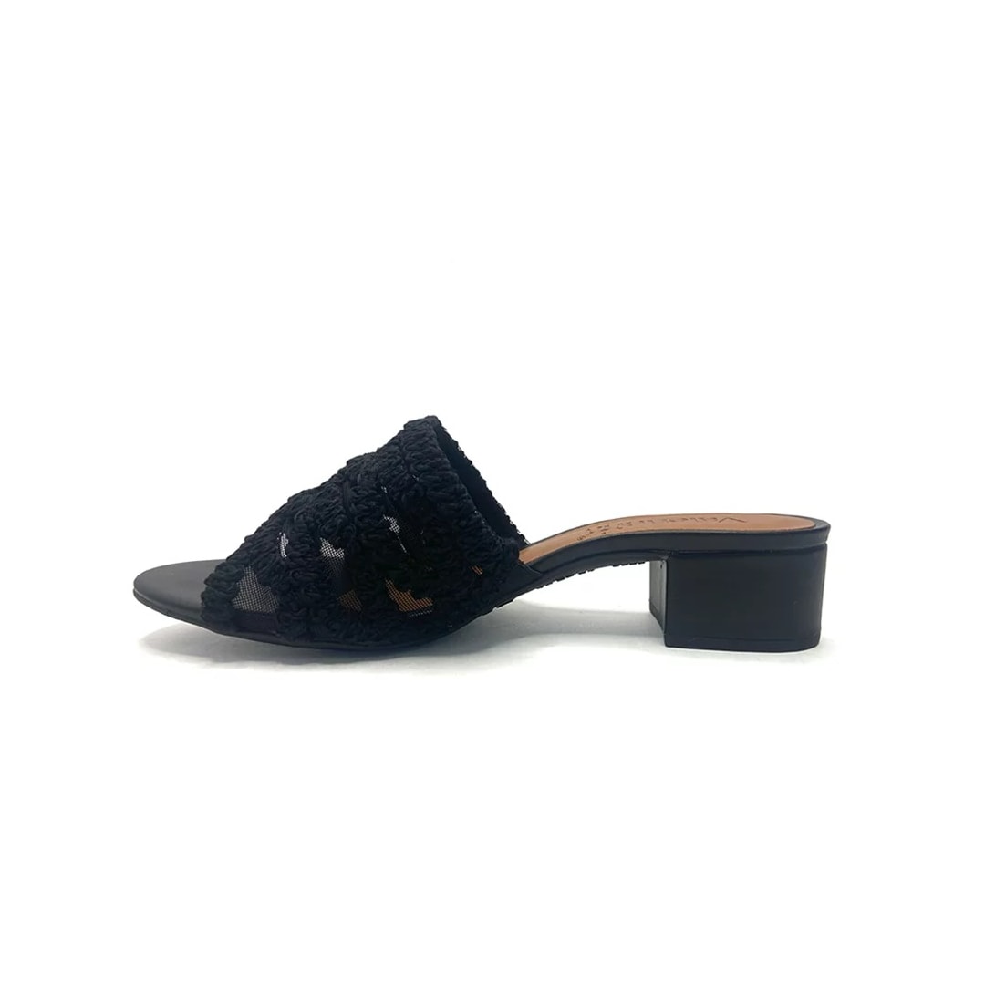 Tamanco Valentina Salto Bloco 453086 Preto