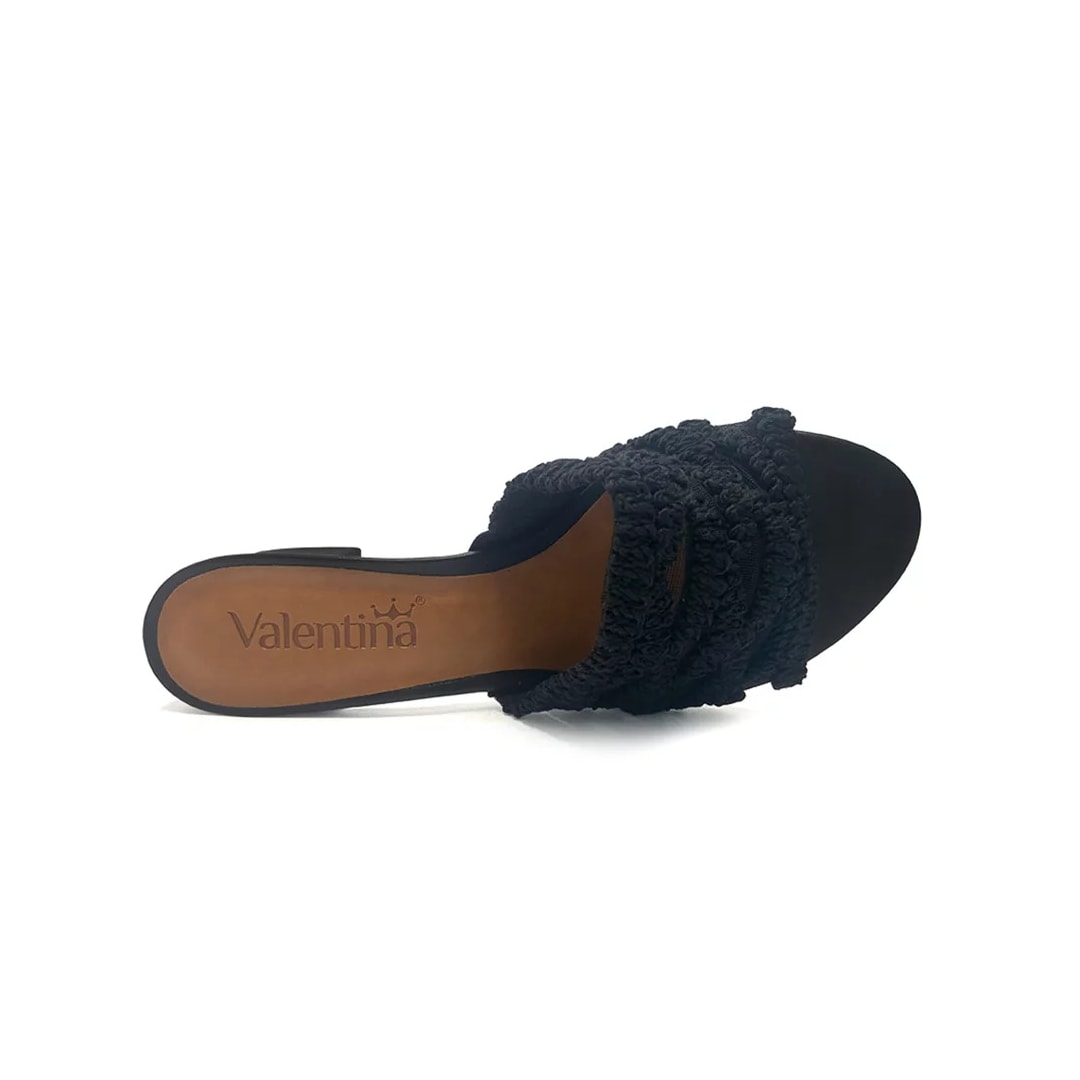 Tamanco Valentina Salto Bloco 453086 Preto Tamanco Valentina Salto Bloco 453086 Preto