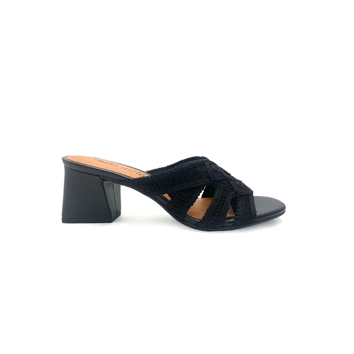 Tamanco Valentina Salto Bloco 457024 Preto Tamanco Valentina Salto Bloco 457024 Preto