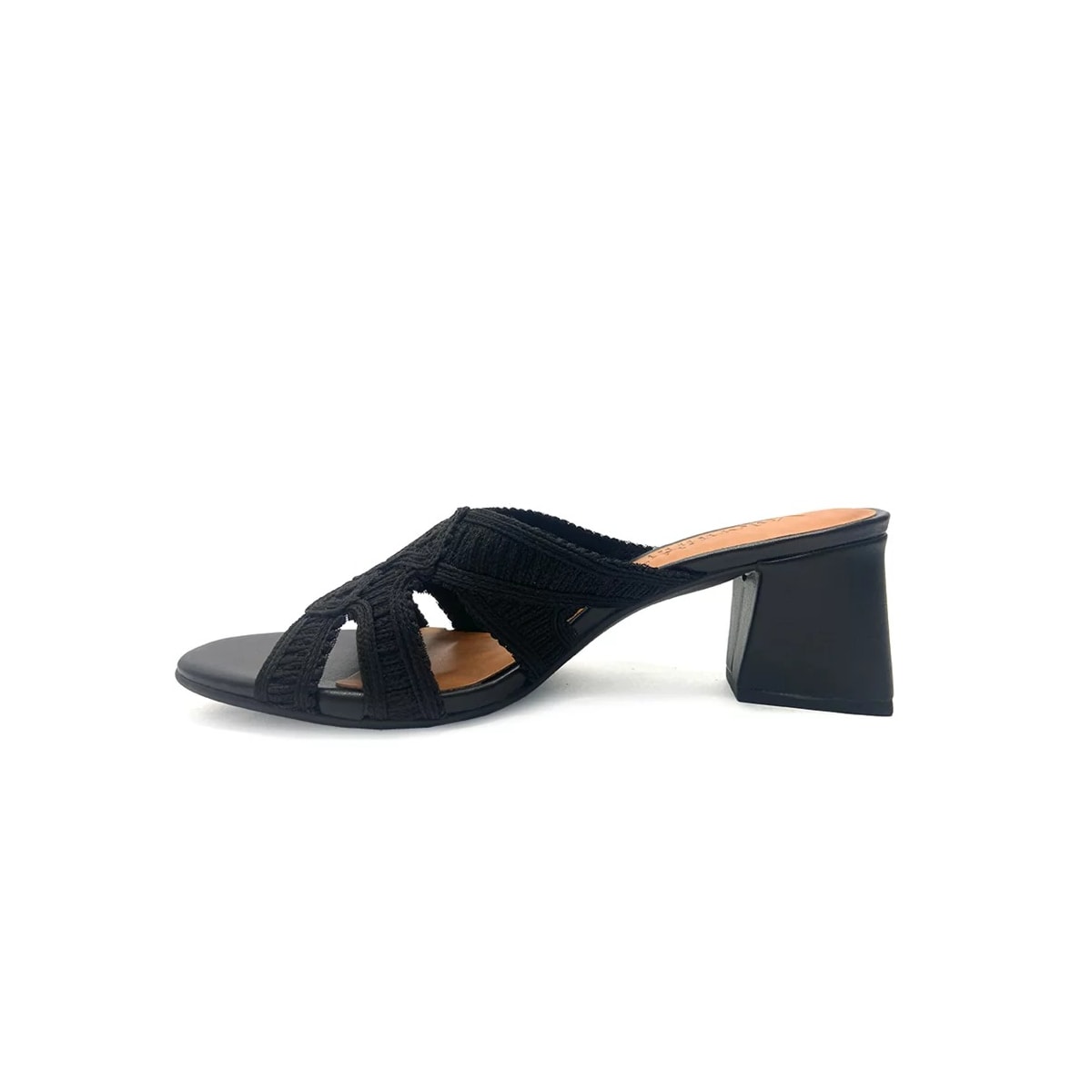 Tamanco Valentina Salto Bloco 457024 Preto