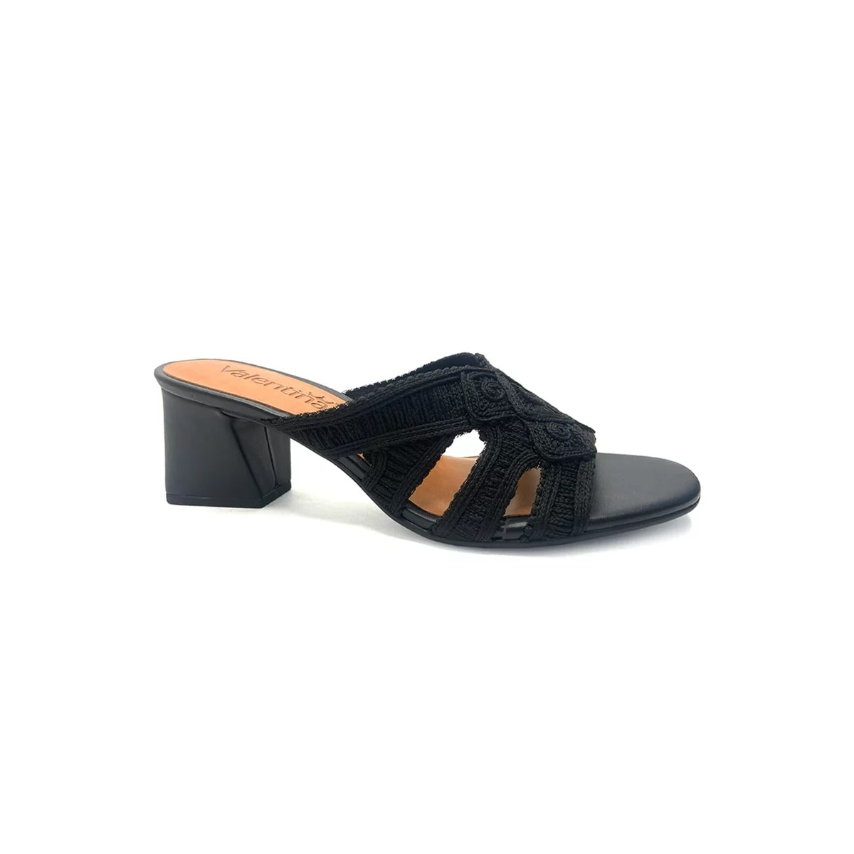 Tamanco Valentina Salto Bloco 457024 Preto Tamanco Valentina Salto Bloco 457024 Preto