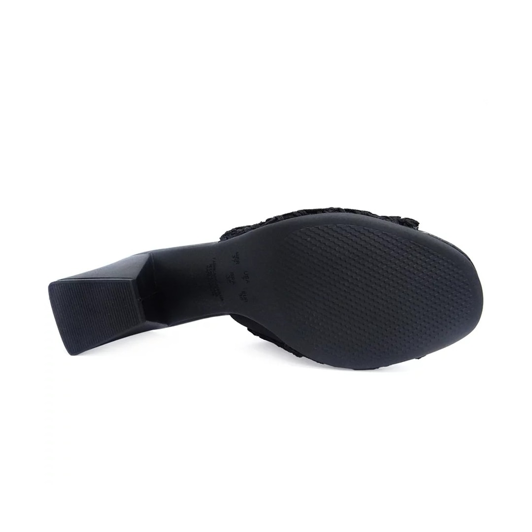 Tamanco Valentina Salto Grosso Medio 457004 Preto Tamanco Valentina Salto Grosso Medio 457004 Preto
