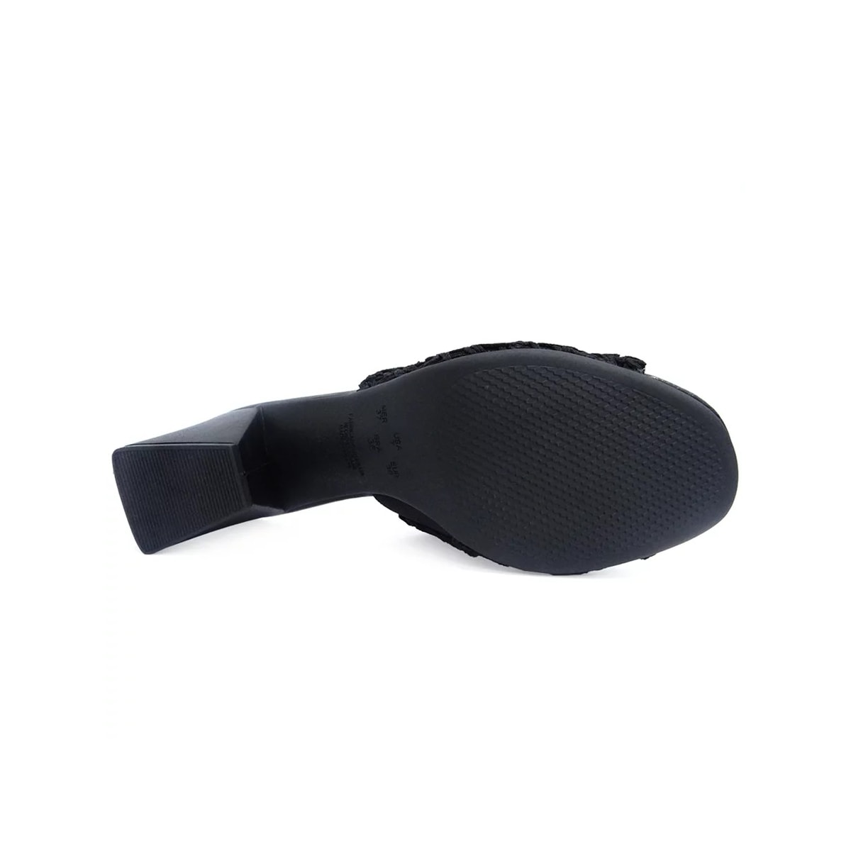 Tamanco Valentina Salto Grosso Medio 457004 Preto