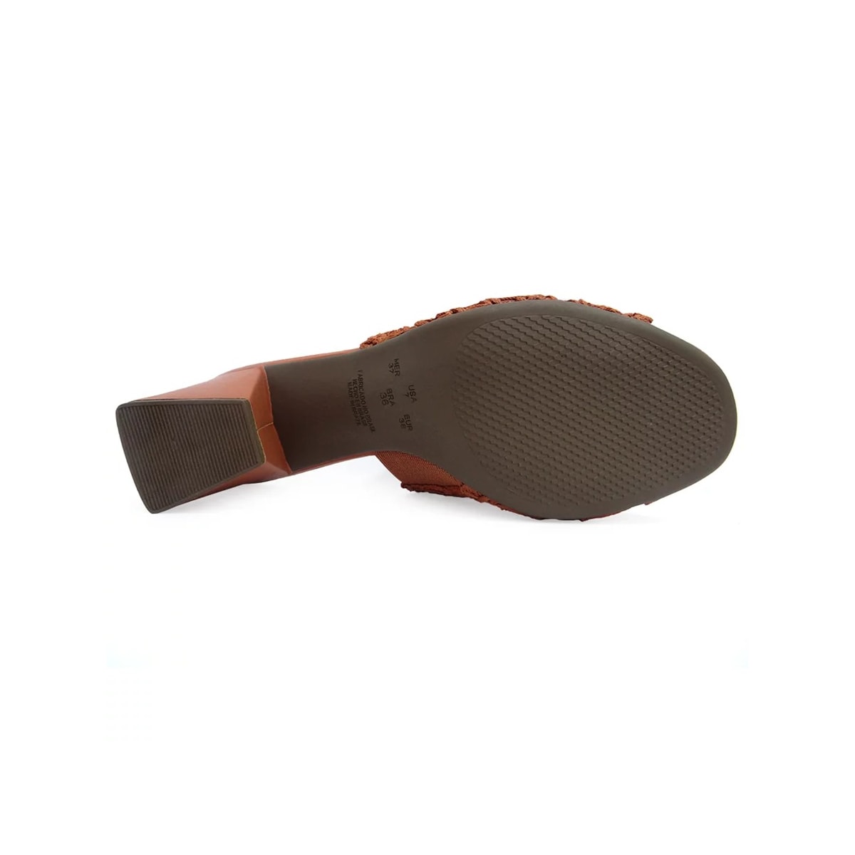 Tamanco Valentina Salto Grosso Medio 457004 Terracota Tamanco Valentina Salto Grosso Medio 457004 Terracota