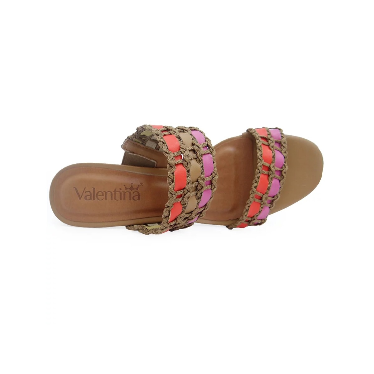 Tamanco Valentina Salto Grosso Medio 457005 Ballet/Caiena/Capucc Tamanco Valentina Salto Grosso Medio 457005 Ballet/Caiena/Capucc