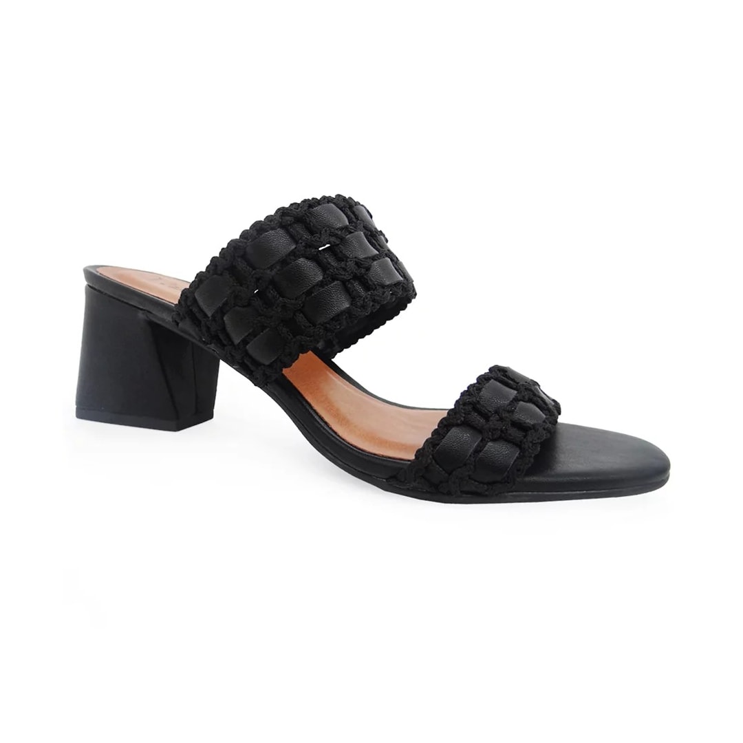 Tamanco Valentina Salto Grosso Medio 457005 Preto Tamanco Valentina Salto Grosso Medio 457005 Preto