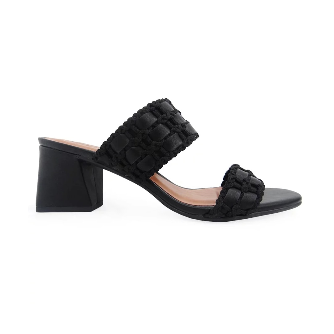 Tamanco Valentina Salto Grosso Medio 457005 Preto Tamanco Valentina Salto Grosso Medio 457005 Preto