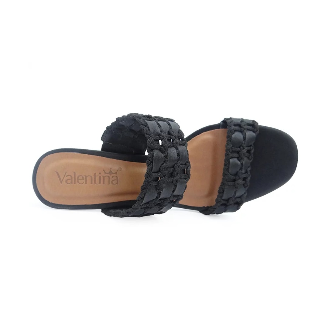 Tamanco Valentina Salto Grosso Medio 457005 Preto Tamanco Valentina Salto Grosso Medio 457005 Preto