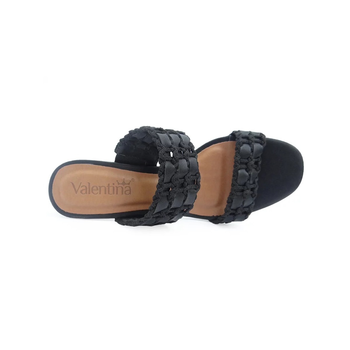 Tamanco Valentina Salto Grosso Medio 457005 Preto Tamanco Valentina Salto Grosso Medio 457005 Preto