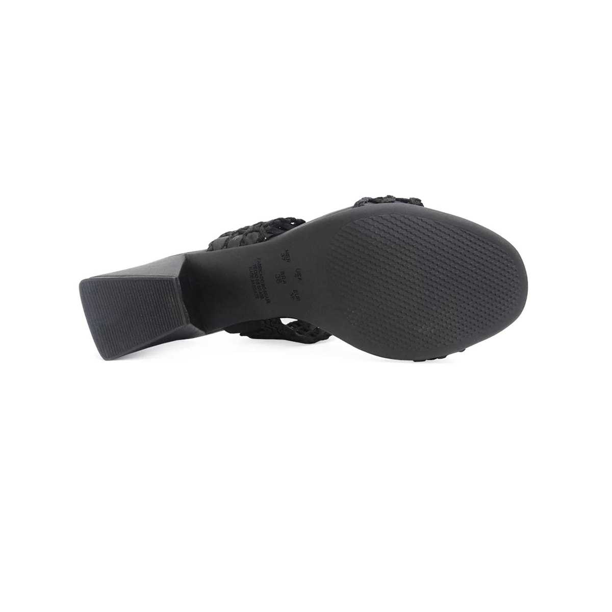 Tamanco Valentina Salto Grosso Medio 457005 Preto
