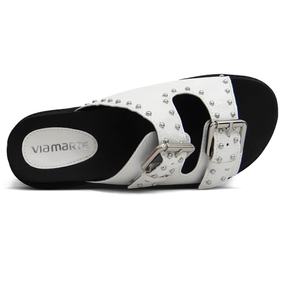 Tamanco Via Marte Birken 176-001-01 Branco Tamanco Via Marte Birken 176-001-01 Branco