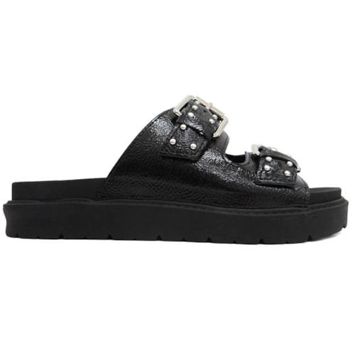 Tamanco Via Marte Birken 176-001-01 Preto