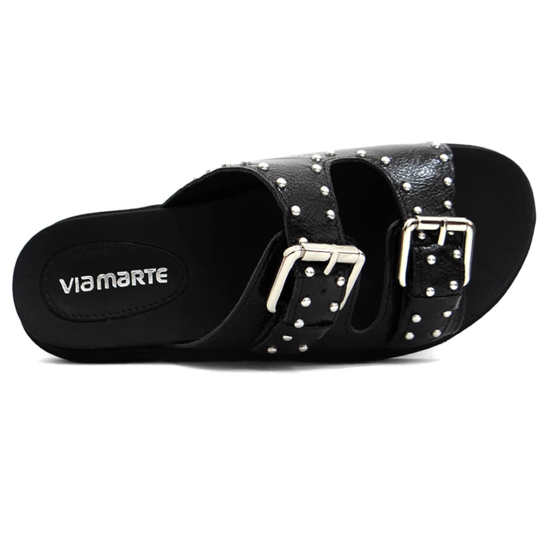 Tamanco Via Marte Birken 176-001-01 Preto