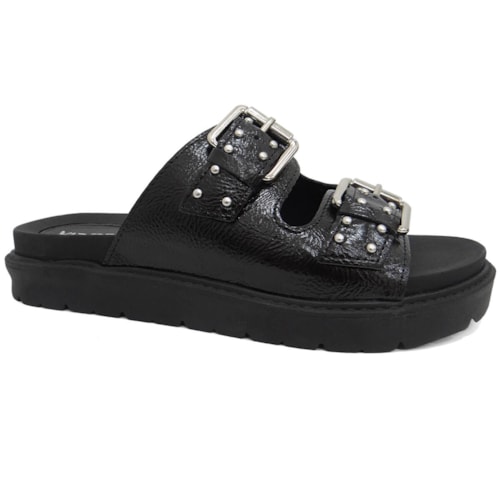 Tamanco Via Marte Birken 176-001-01 Preto