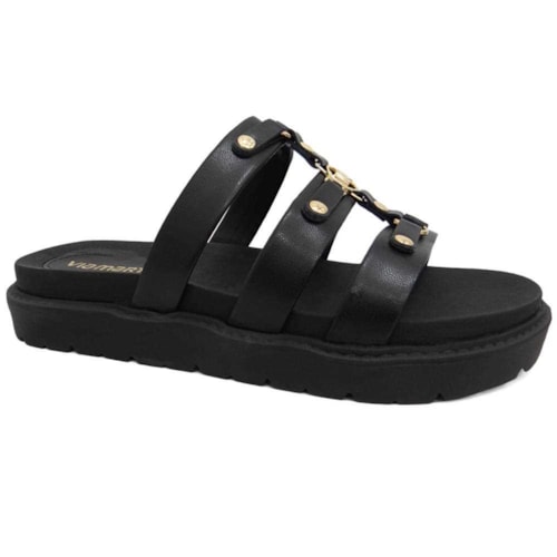 Tamanco Via Marte Birken 176-003-01 Preto