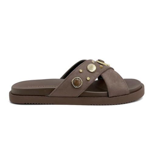 Detalhe - Tamanco Via Marte Feminino Birken 411-005-03 Chia