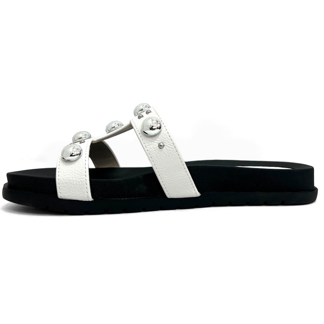 Tamanco Via Marte Feminino Birken Flatform 174-005-01 Branco Tamanco Via Marte Feminino Birken Flatform 174-005-01 Branco
