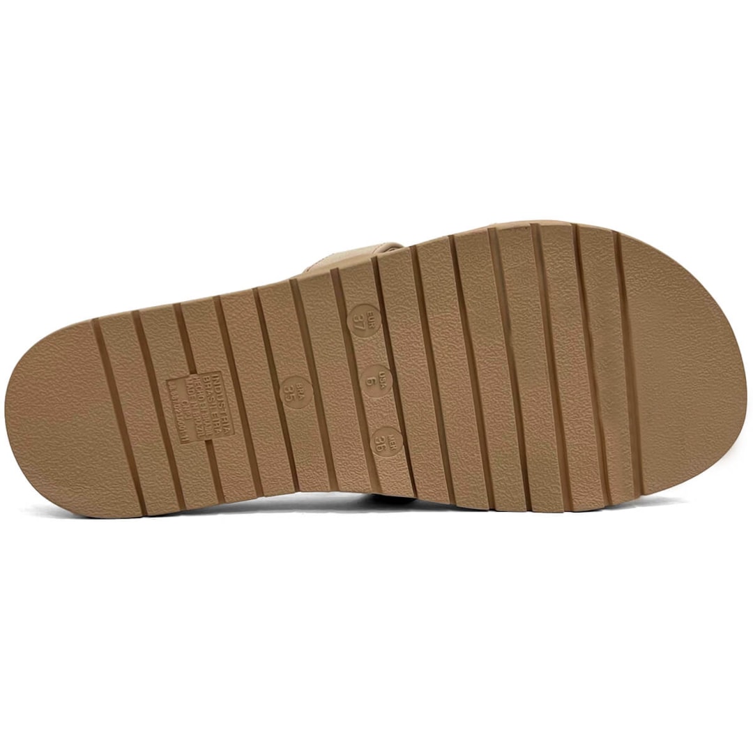 Tamanco Via Marte Feminino Birken Flatform 174-005-01 Creme Tamanco Via Marte Feminino Birken Flatform 174-005-01 Creme