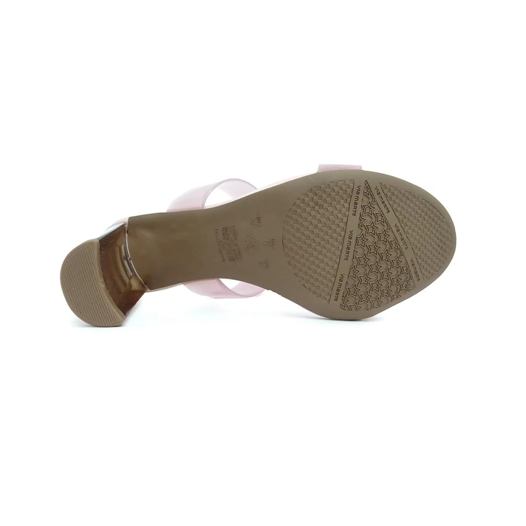 Tamanco Via Marte Feminino Salto 21-15006 Crema/Crema Tamanco Via Marte Feminino Salto 21-15006 Crema/Crema