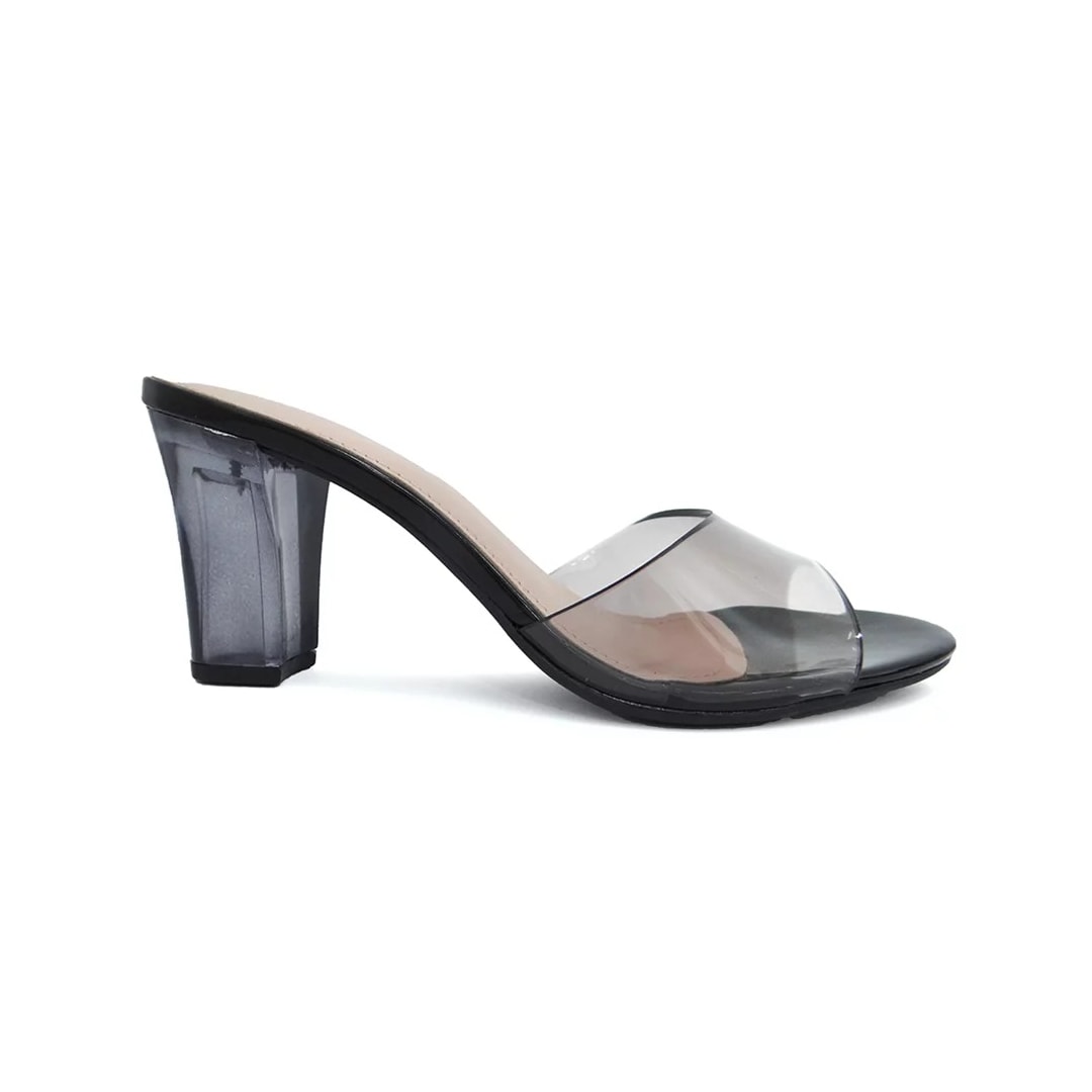 Tamanco Via Marte Feminino Salto 21-17402 Fume/Preto Tamanco Via Marte Feminino Salto 21-17402 Fume/Preto
