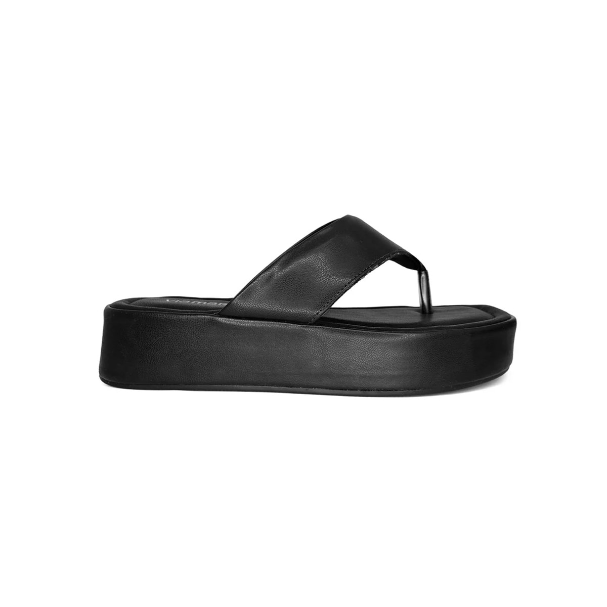 Tamanco Via Marte Flatform 23-18416 Preto Tamanco Via Marte Flatform 23-18416 Preto