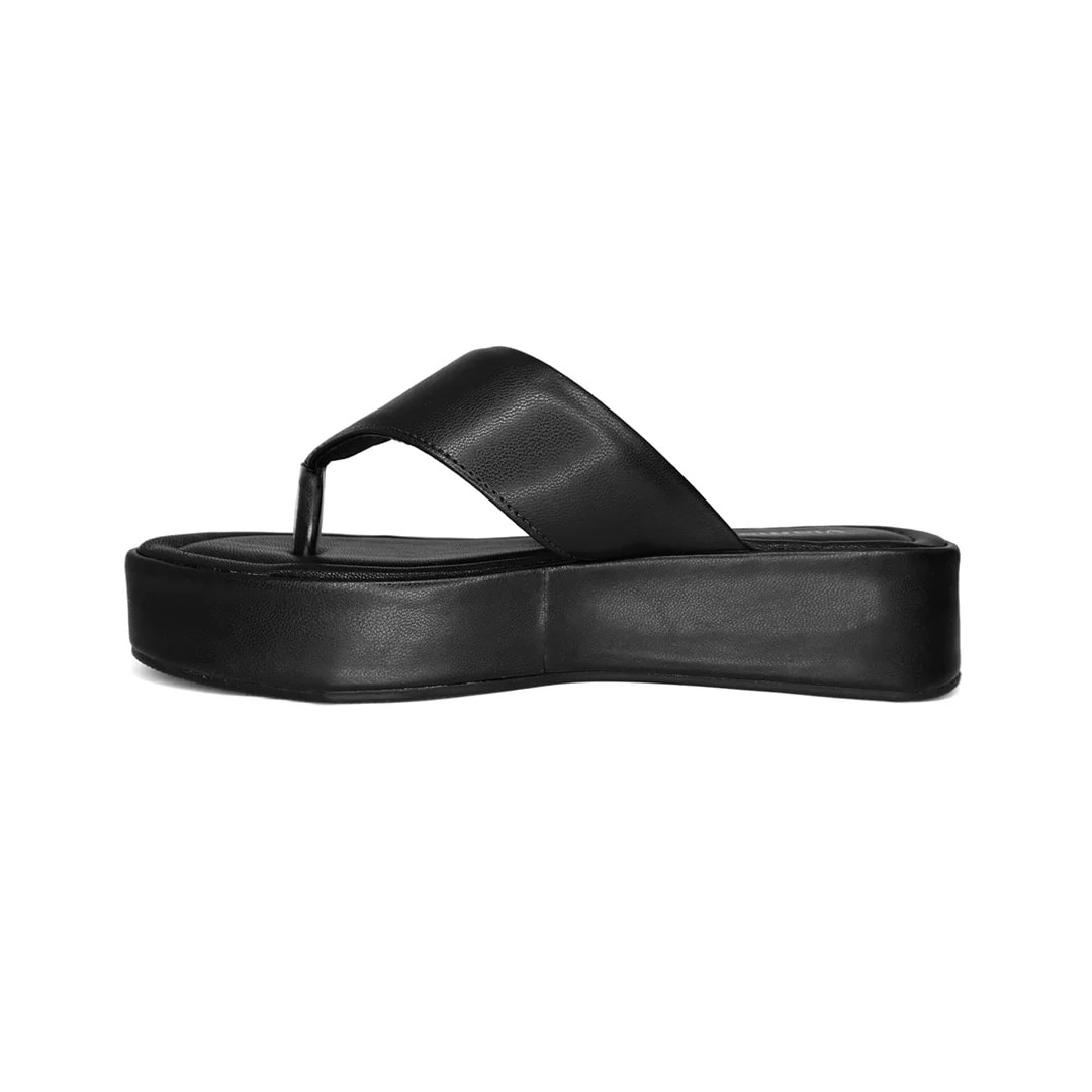 Tamanco Via Marte Flatform 23-18416 Preto Tamanco Via Marte Flatform 23-18416 Preto
