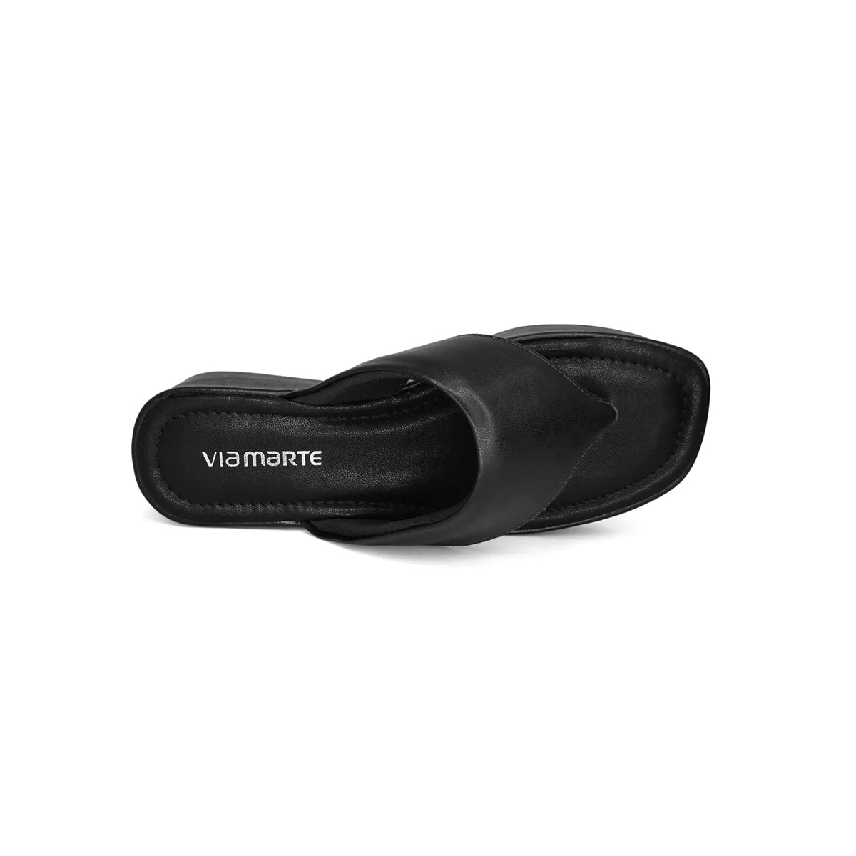 Tamanco Via Marte Flatform 23-18416 Preto Tamanco Via Marte Flatform 23-18416 Preto