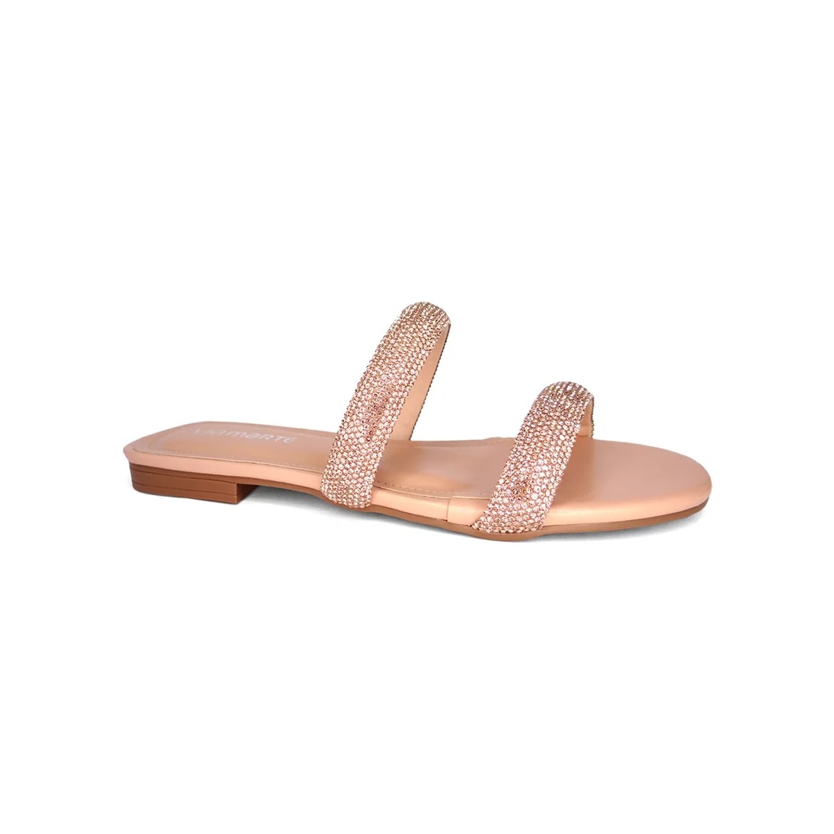 Tamanco Via Marte Rasteira 23-16608 Macadamia Tamanco Via Marte Rasteira 23-16608 Macadamia