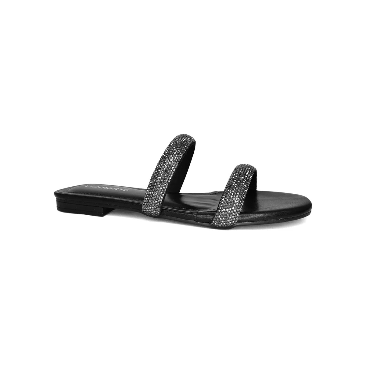 Tamanco Via Marte Rasteira 23-16608 Preto Tamanco Via Marte Rasteira 23-16608 Preto