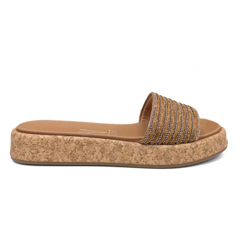 Detalhe - Tamanco Vizzano Birken 6506.136 Camel