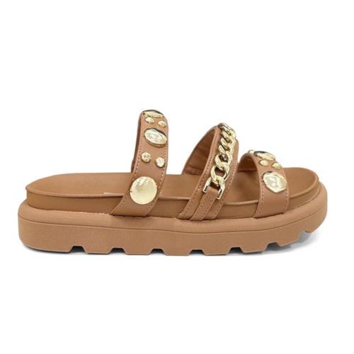Detalhe - Tamanco Vizzano Birken 6510.102 Camel
