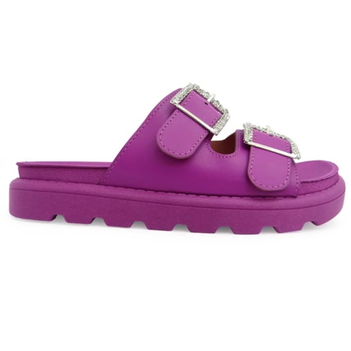 Detalhe - Tamanco Vizzano Birken Flatform 6459.111 Fucsia