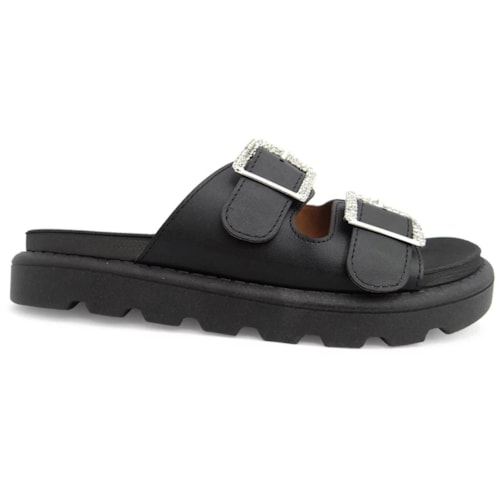 Detalhe - Tamanco Vizzano Birken Flatform 6459.111 Preto