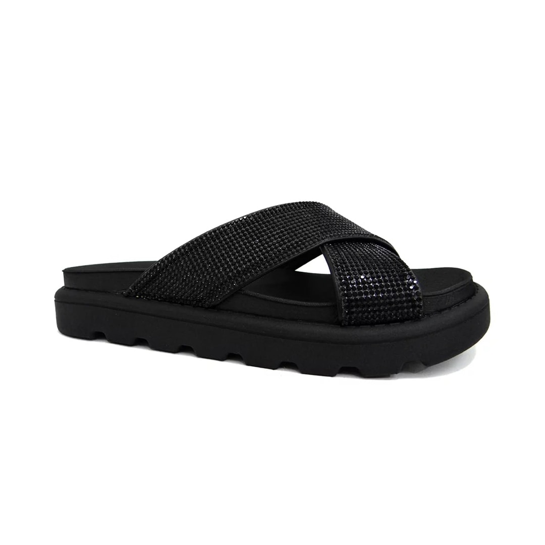 Tamanco Vizzano Birken Flatform 6459.112 Preto/Preto