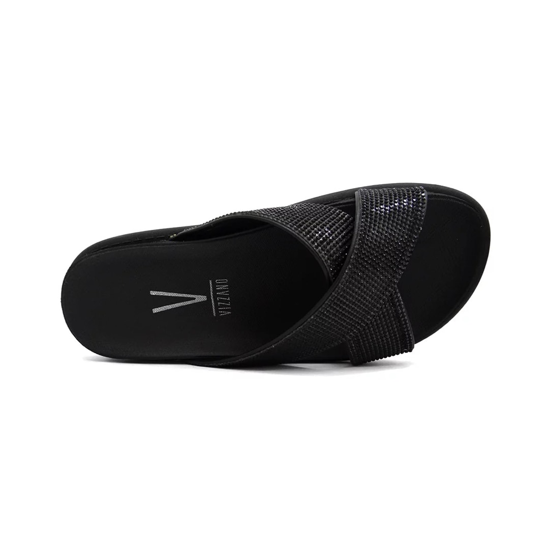Tamanco Vizzano Birken Flatform 6459.112 Preto/Preto
