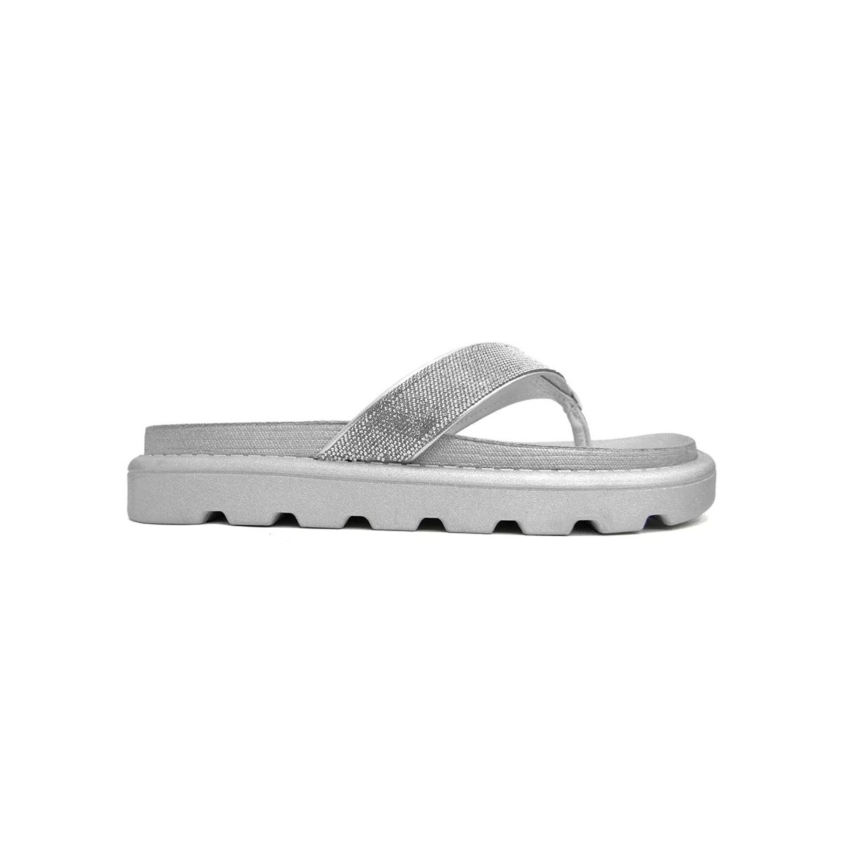 Tamanco Vizzano Birken Flatform 6459.327 Prata/Cristal Tamanco Vizzano Birken Flatform 6459.327 Prata/Cristal