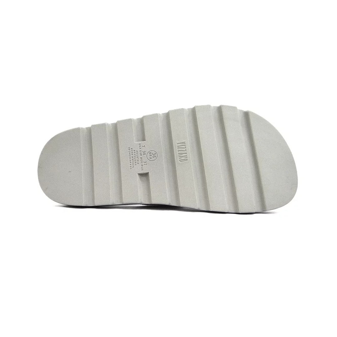 Tamanco Vizzano Birken Flatform 6459.327 Prata/Cristal Tamanco Vizzano Birken Flatform 6459.327 Prata/Cristal