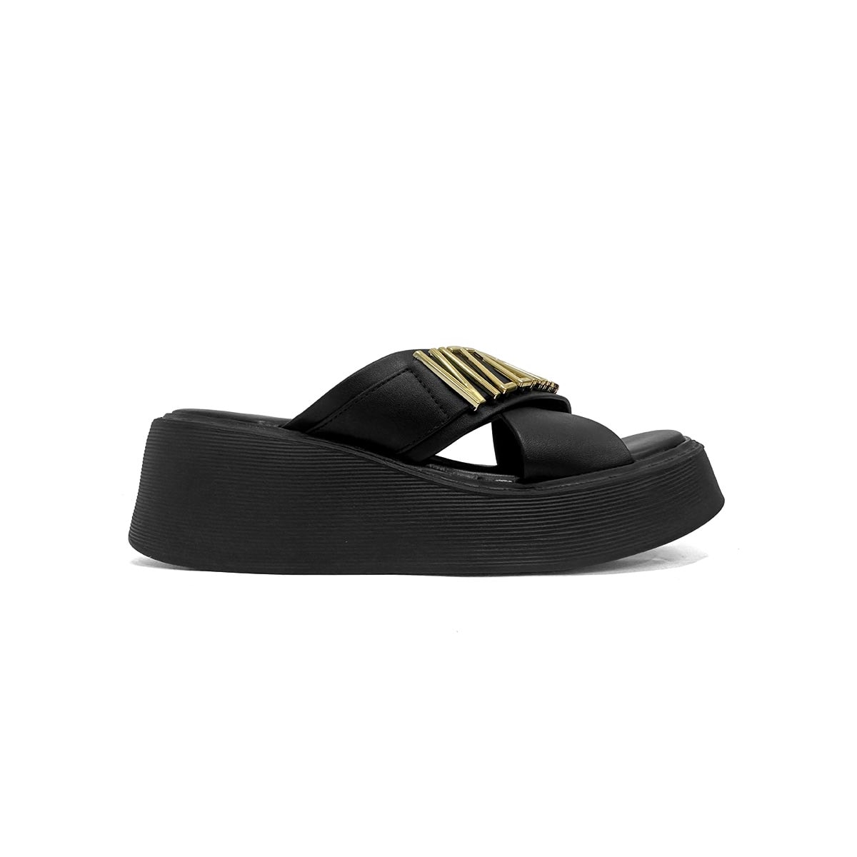 Tamanco Vizzano Birken Flatform 6525.111 Preto Tamanco Vizzano Birken Flatform 6525.111 Preto