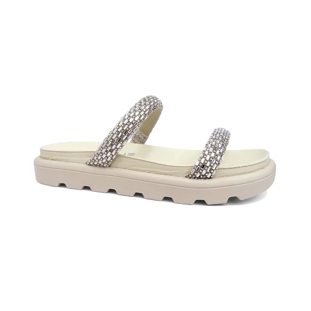 Tamanco Vizzano Papete Birken 6459.128 Branco/Cristal Tamanco Vizzano Papete Birken 6459.128 Branco/Cristal