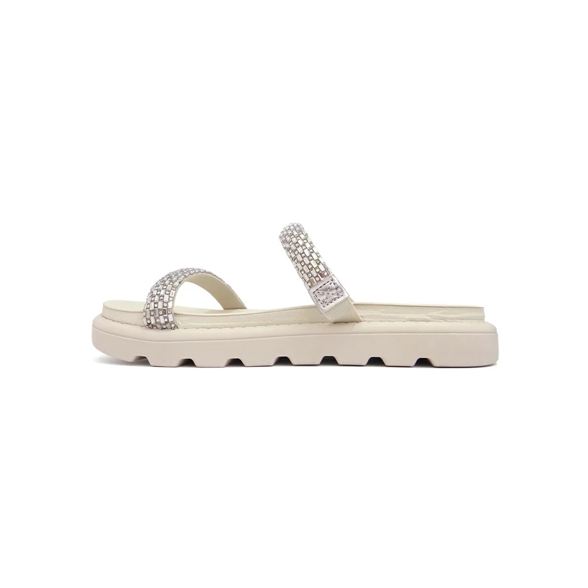 Tamanco Vizzano Papete Birken 6459.128 Branco/Cristal Tamanco Vizzano Papete Birken 6459.128 Branco/Cristal