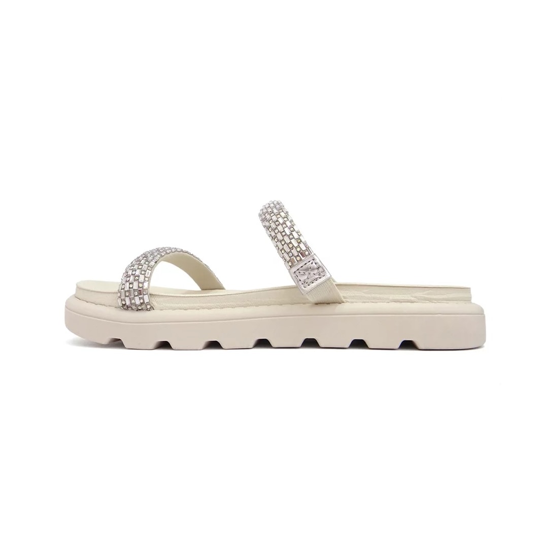 Tamanco Vizzano Papete Birken 6459.128 Branco/Cristal Tamanco Vizzano Papete Birken 6459.128 Branco/Cristal