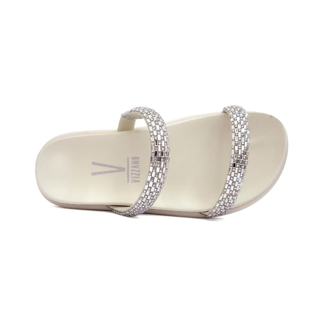 Tamanco Vizzano Papete Birken 6459.128 Branco/Cristal Tamanco Vizzano Papete Birken 6459.128 Branco/Cristal