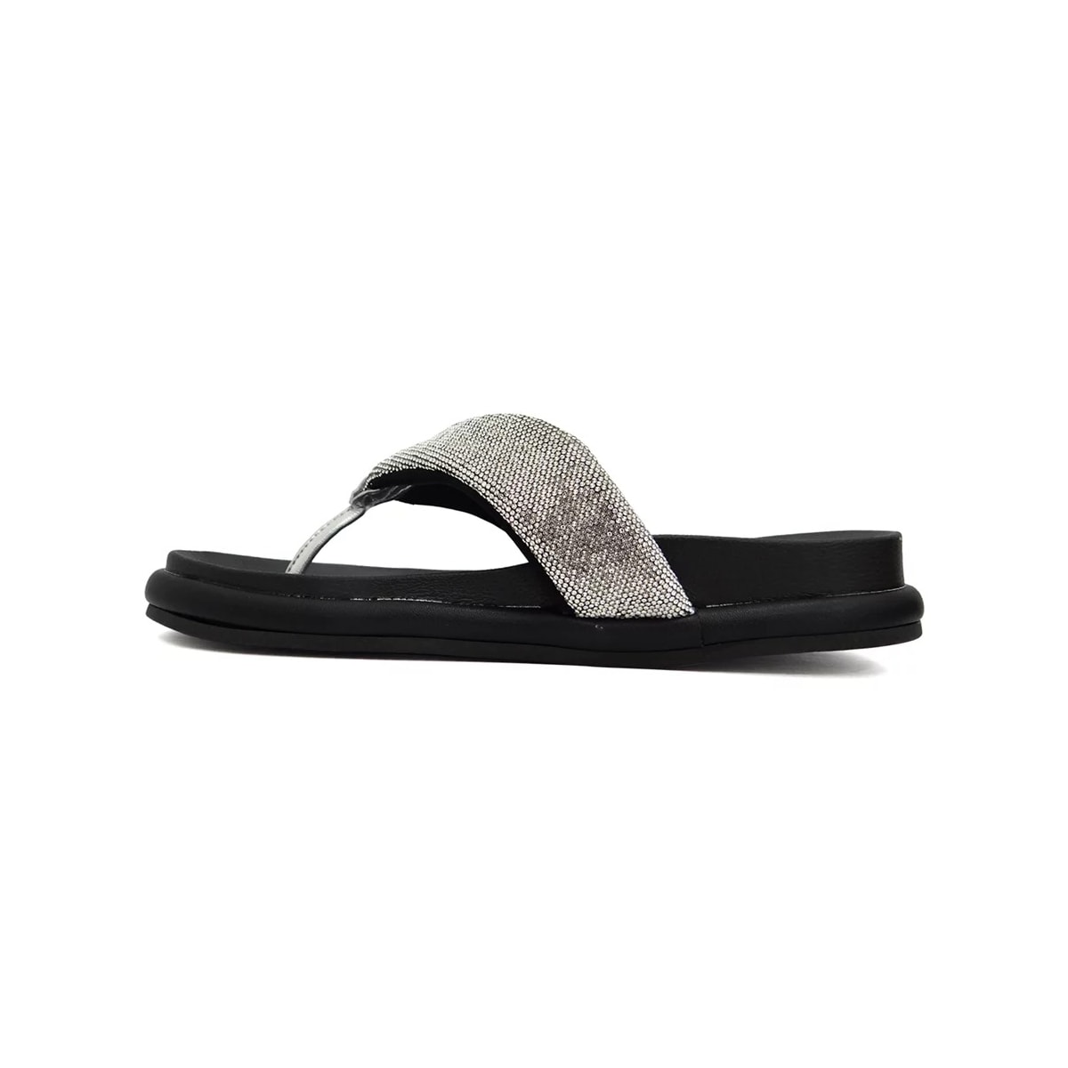 Tamanco Vizzano Papete Birken 6507.103 Preto/Prata/Cristal Tamanco Vizzano Papete Birken 6507.103 Preto/Prata/Cristal