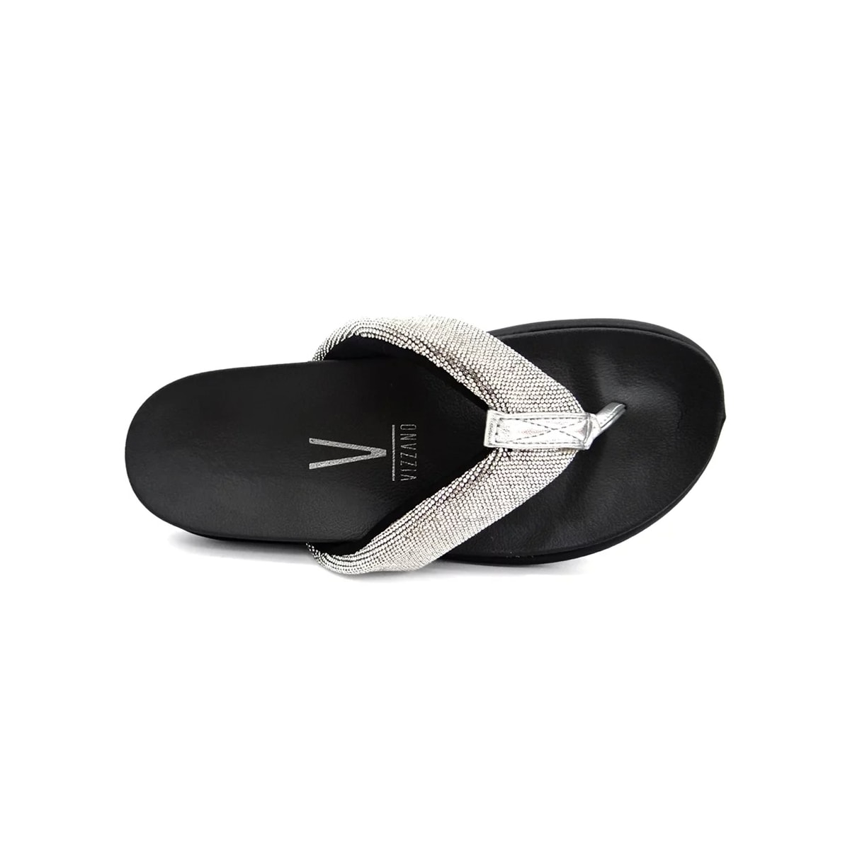 Tamanco Vizzano Papete Birken 6507.103 Preto/Prata/Cristal Tamanco Vizzano Papete Birken 6507.103 Preto/Prata/Cristal