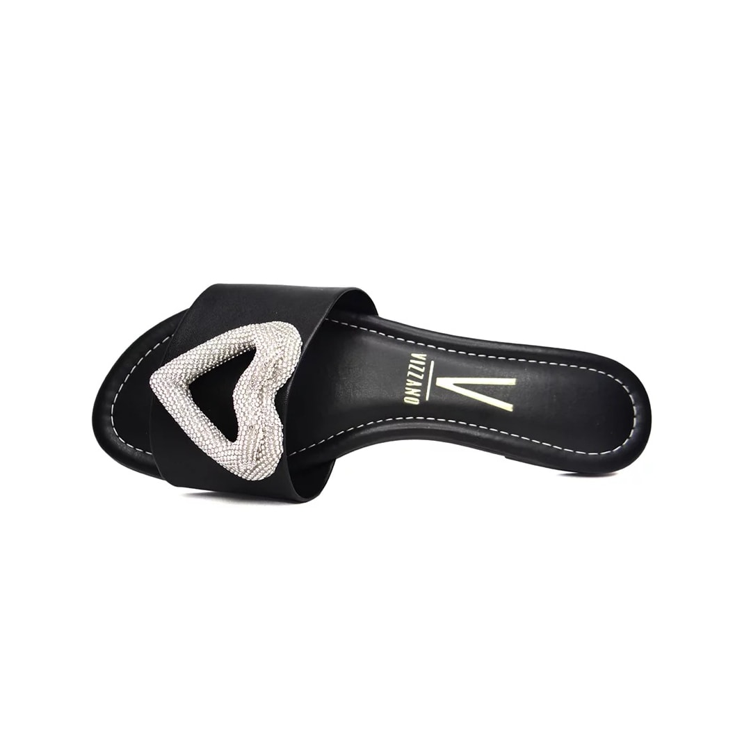 Tamanco Vizzano Rasteira 6371.368 Preto