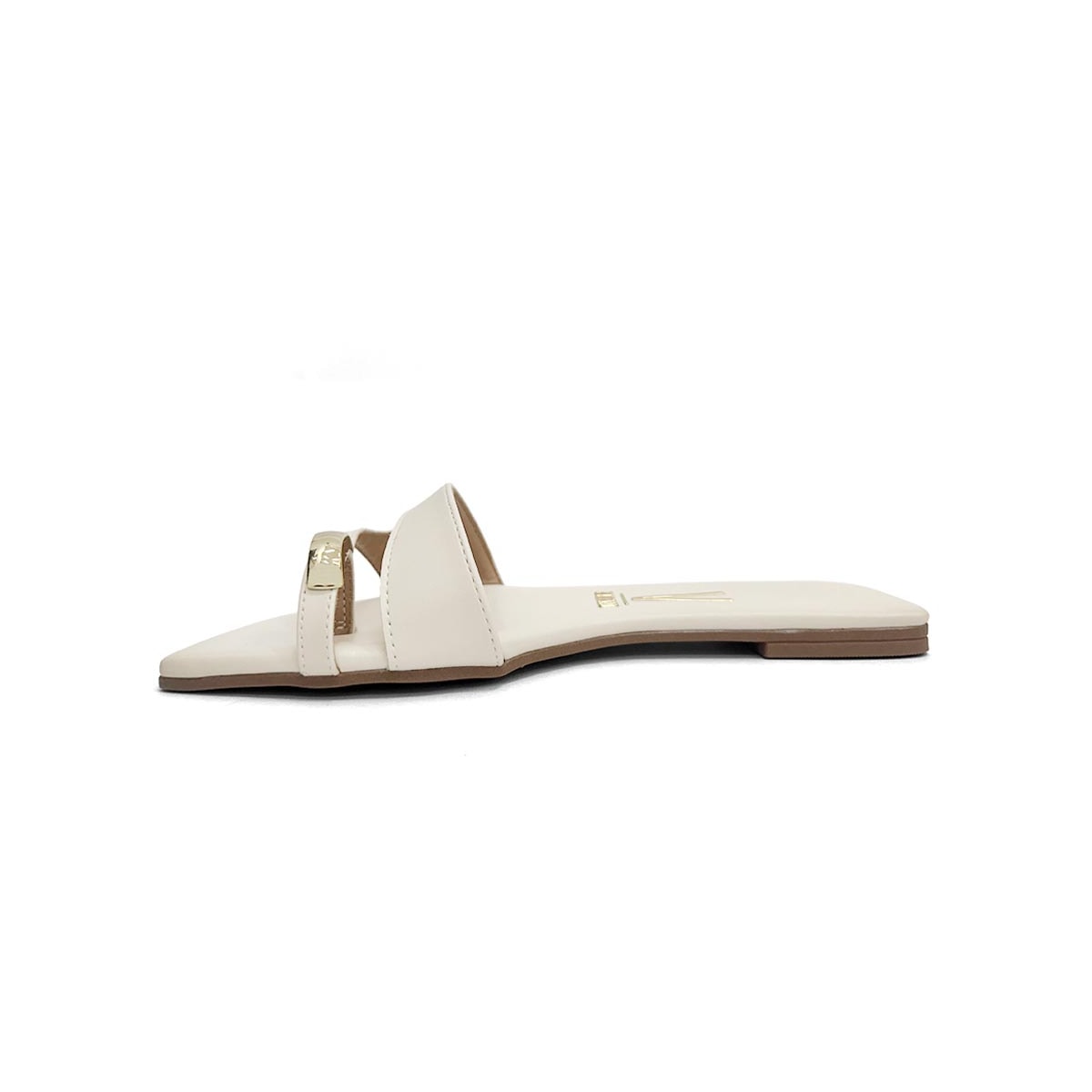 Tamanco Vizzano Rasteira Gáspea 6553.102 Branco Off Tamanco Vizzano Rasteira Gáspea 6553.102 Branco Off