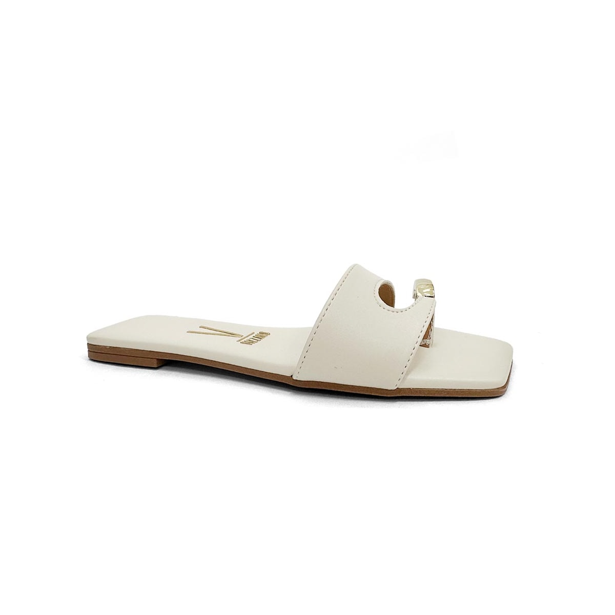 Tamanco Vizzano Rasteira Gáspea 6553.102 Branco Off Tamanco Vizzano Rasteira Gáspea 6553.102 Branco Off