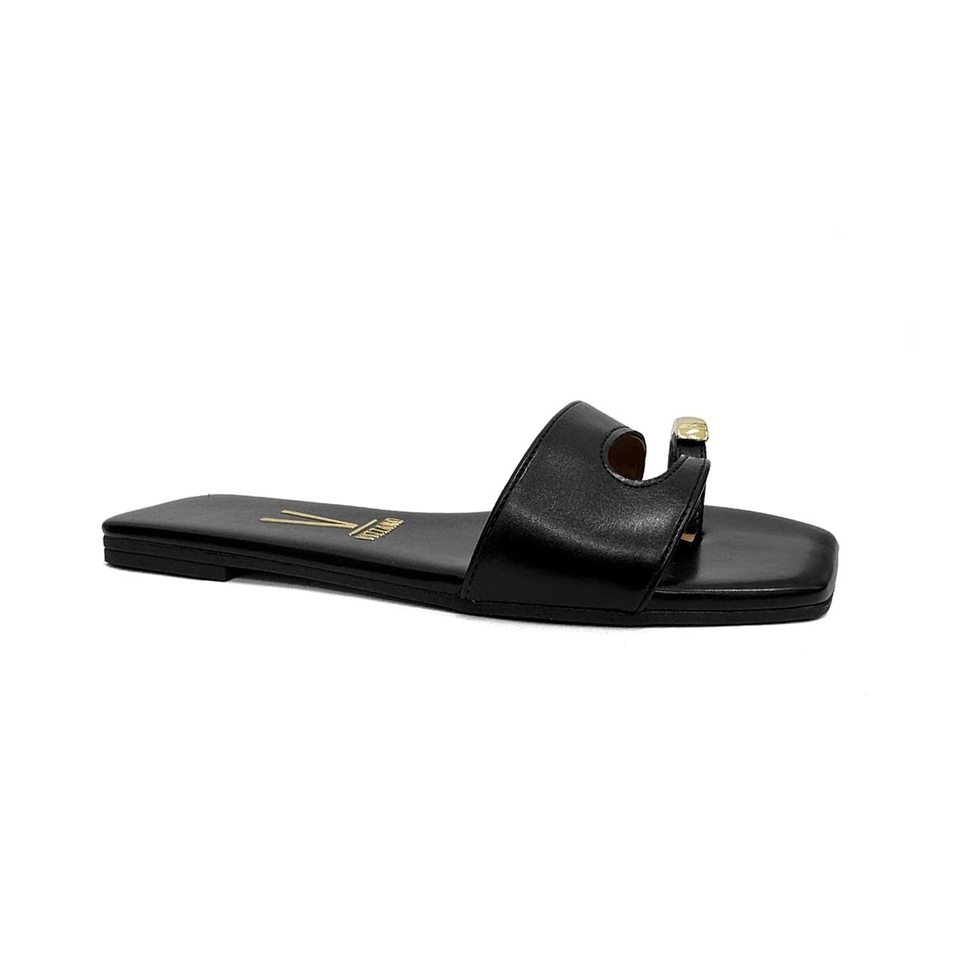 Tamanco Vizzano Rasteira Gáspea 6553.102 Preto Tamanco Vizzano Rasteira Gáspea 6553.102 Preto